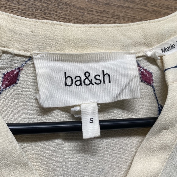 BA&SH Plume Lady Top in Ecru - Picture 8 of 10